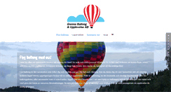 Desktop Screenshot of flyg-ballong.nu